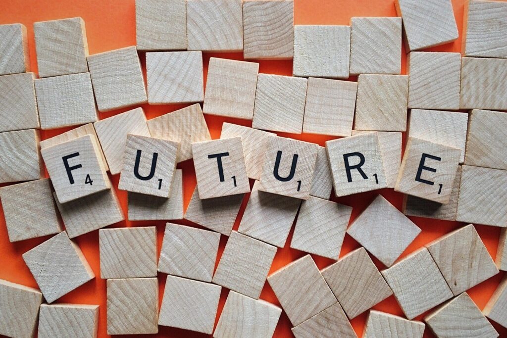 Letters "Future"